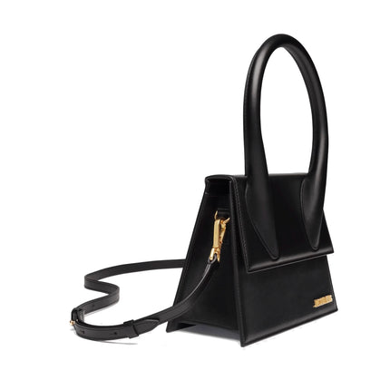 Jacquemus Women's Le Chiquito Grand Bag Black/Gold
