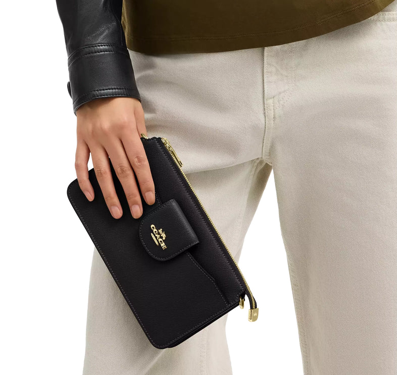 Coach Women's Poppy Crossbody Bag Gold/Black