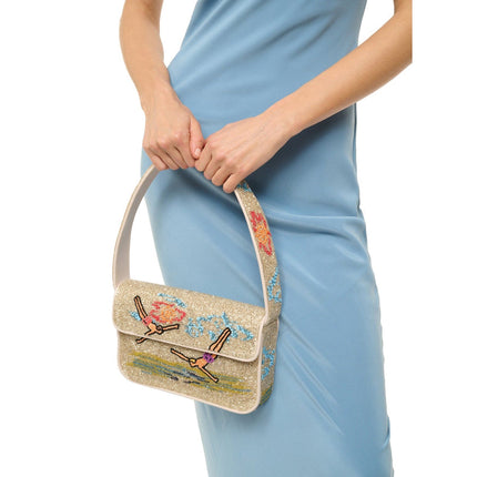 STAUD Women's Tommy Beaded Bag Divers