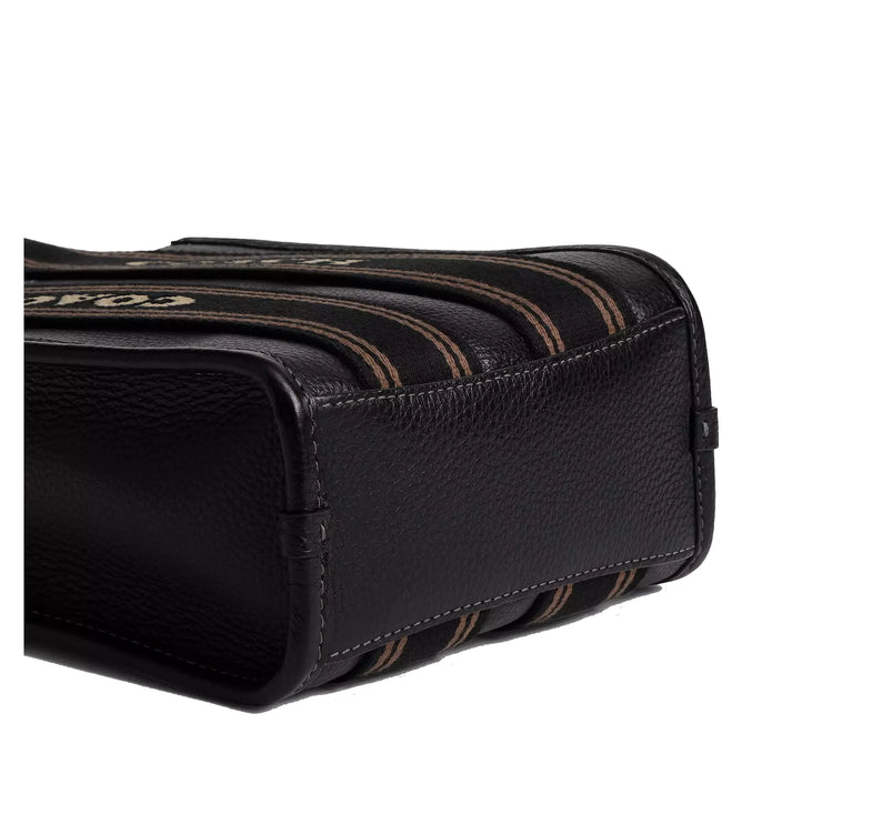 Coach Women's Smith Mini Tote Bag Gold/Black Multi