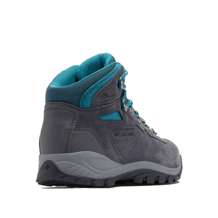 Columbia Women’s Newton Ridge Plus Waterproof Amped Hiking Boot Shark/River Blue