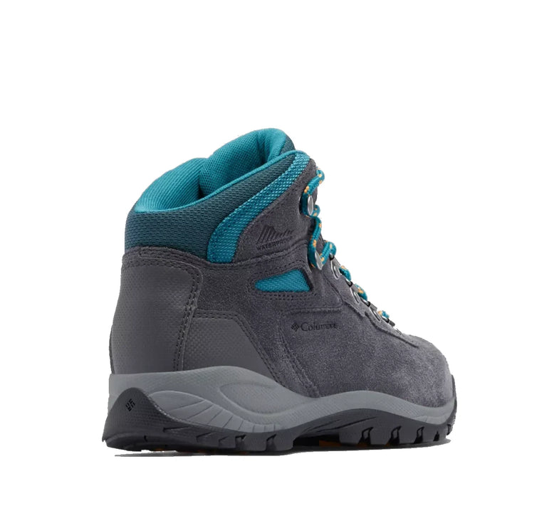 Columbia Women’s Newton Ridge Plus Waterproof Amped Hiking Boot Shark/River Blue