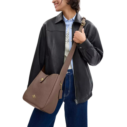 Coach Women's Hadley Convertible Crossbody Bag Gold/Dark Stone