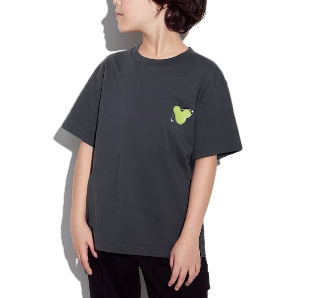 Uniqlo Kid's Disney UT Short Sleeve Graphic T-Shirt 08 Dark Gray