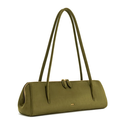 JW PEI Women's Nova Baguette Style Shoulder Bag Dark Olive