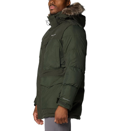 Columbia Men's Marquam Peak Fusion II Hooded Parka Greenscape