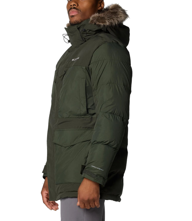 Columbia Men's Marquam Peak Fusion II Hooded Parka Greenscape