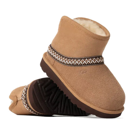 UGG Toddlers Classic Mini Crescent Chestnut