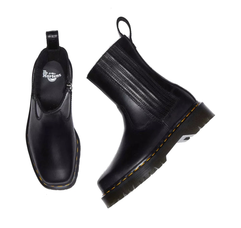 Dr. Martens Women's Amaayah Lo Leather Boots Black