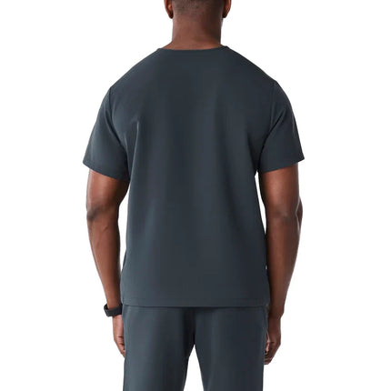 FIGS Men's Leon Three Pocket Scrub Top Dark Harbor
