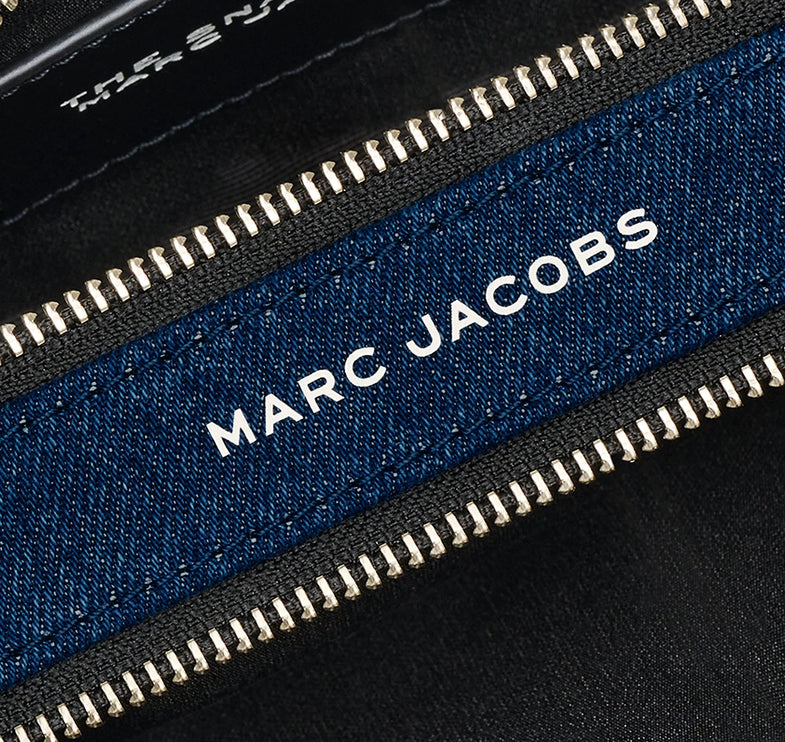 Marc Jacobs Women's The Cyrstal Denim Snapshot Blue