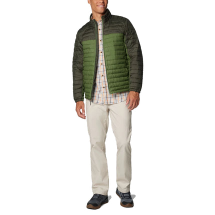 Columbia Men's Silver Falls II Jacket Canteen/Greenscape