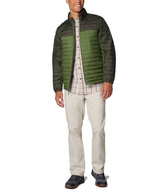 Columbia Men's Silver Falls II Jacket Canteen/Greenscape