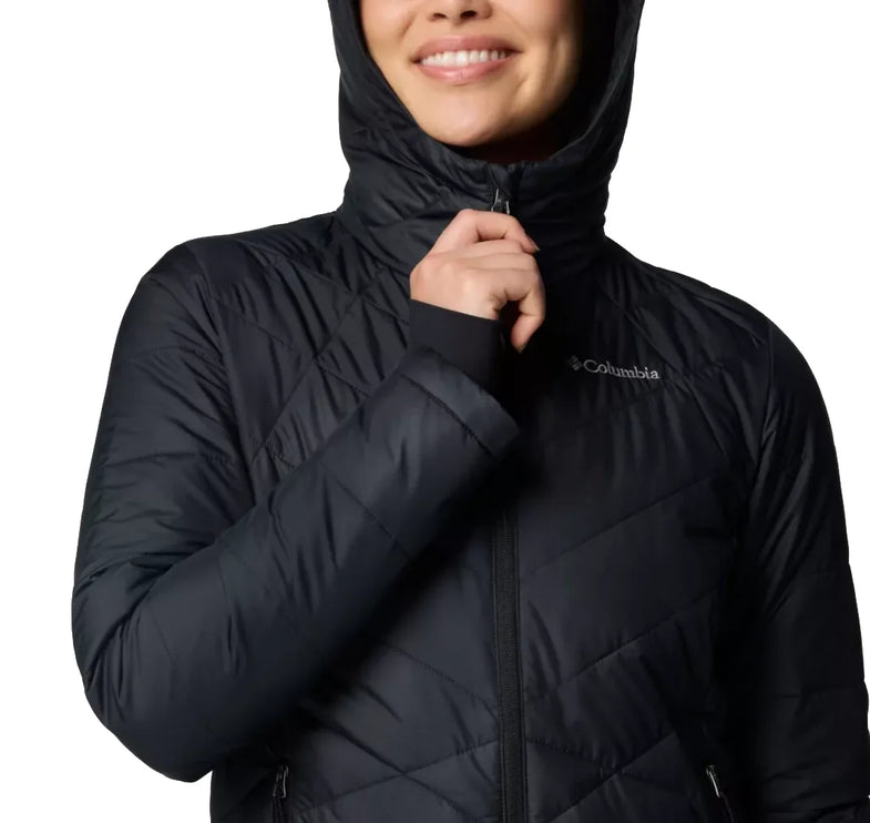 Columbia Women's Heavenly Hooded Jacket Black