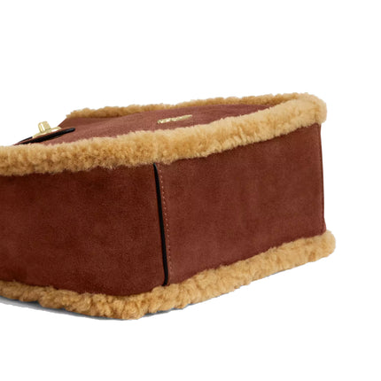 Coach Women's Hadley Convertible Crossbody Bag Gold/Vintage Brown Multi