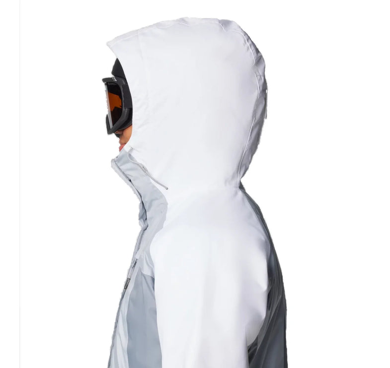 Columbia Women's Snowy Summit Insulated Jacket Cirrus Grey/Tradewinds Grey/White Dbby
