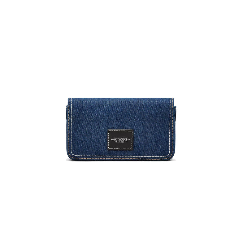 Marc Jacobs Women's The Denim Chain Mini Bag Dark Wash