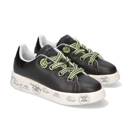 Premiata Women's Belle Sneakers Black 6550