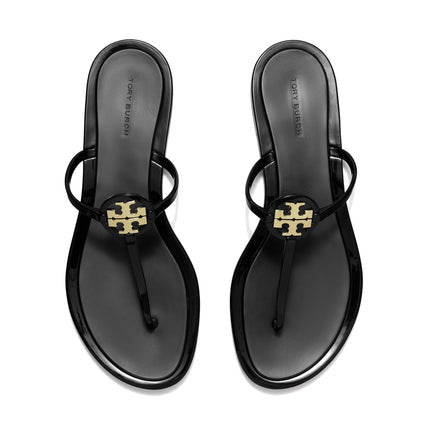 Tory Burch Women's Mini Miller Jelly Sandal Perfect Black/Gold