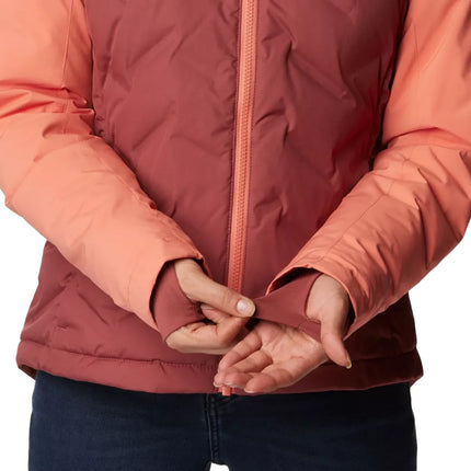 Columbia Women's Grand Trek II Down Jacket Beetroot/Faded Peach