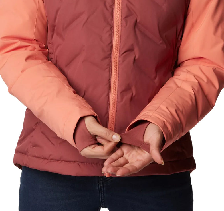 Columbia Women's Grand Trek II Down Jacket Beetroot/Faded Peach