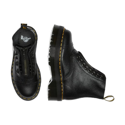Dr. Martens Unisex Sinclair Millet Nappa Leather Platform Boots Black
