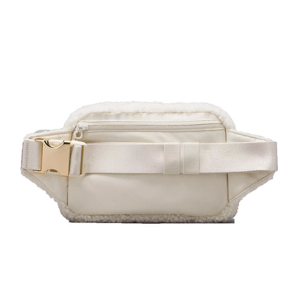 lululemon Unisex Everywhere Belt Bag Large 2L Fleece White Opal/Gold