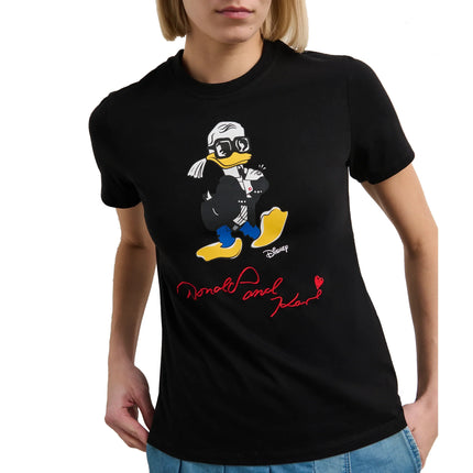 Disney x KARL LAGERFELD Women's T-Shirt Black