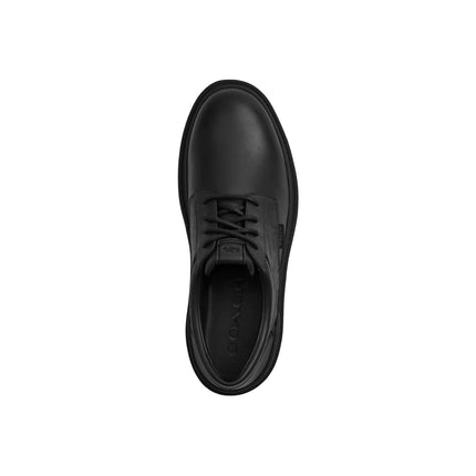 Coach Men's Cameron Derby In Signature Leather Black