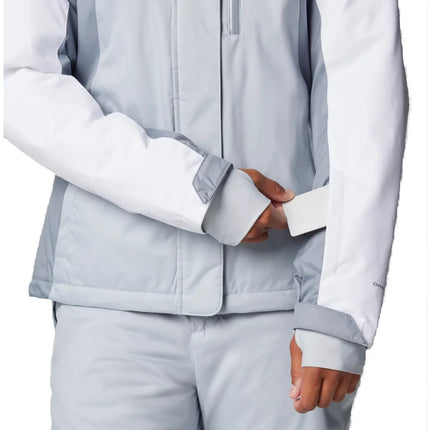 Columbia Women's Snowy Summit Insulated Jacket Cirrus Grey/Tradewinds Grey/White Dbby