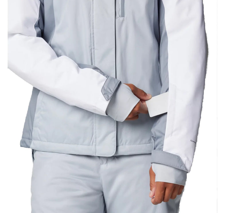 Columbia Women's Snowy Summit Insulated Jacket Cirrus Grey/Tradewinds Grey/White Dbby