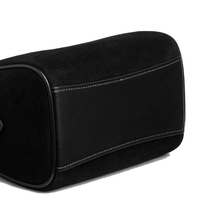 Coach Women's Mini Rowan Crossbody Bag With Cherry Charm Black/Silver