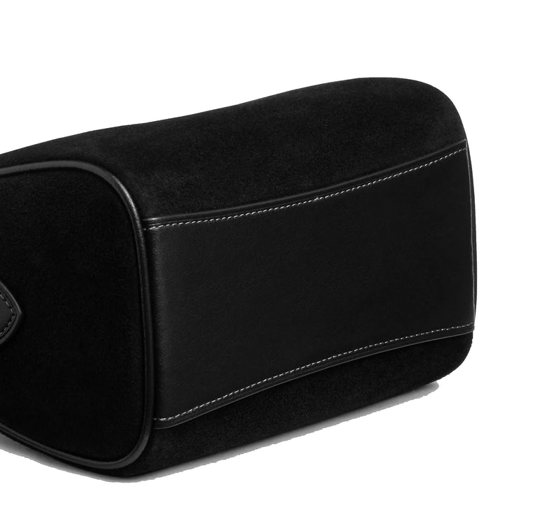 Coach Women's Mini Rowan Crossbody Bag With Cherry Charm Black/Silver