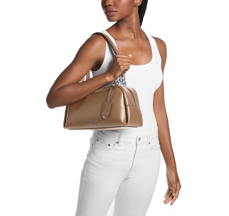 Michael Kors Women's Cecily Medium Shoulder Bag Driftwood