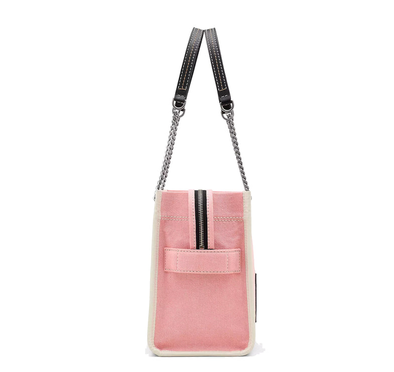 Marc Jacobs Women's The Denim Chain Medium Tote Bag Ribbon Pink