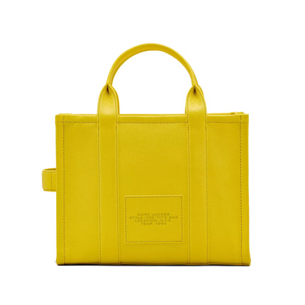 Marc Jacobs Women's The Leather Medium Tote Bag Daisy Yellow