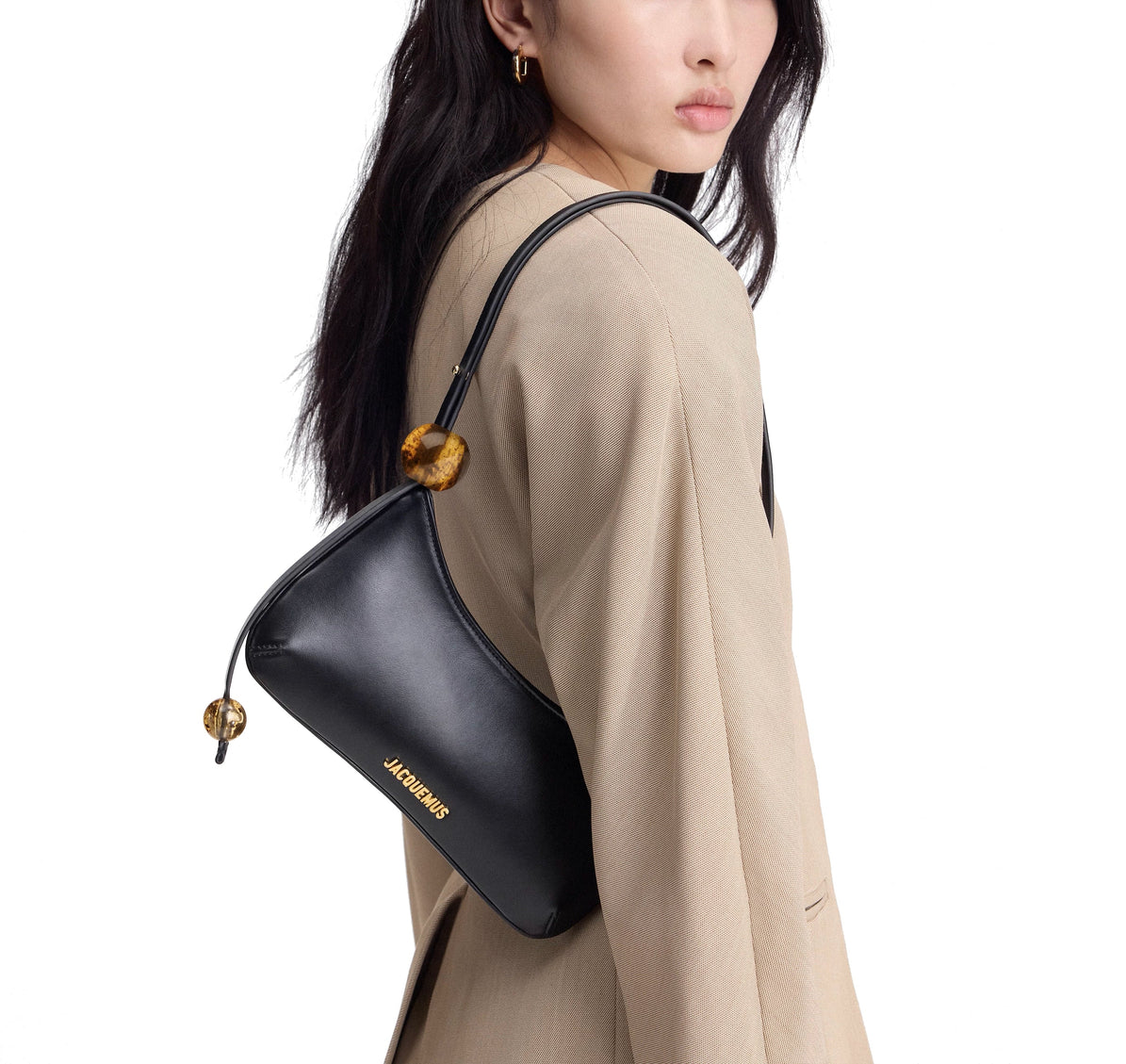 Jacquemus Women's The Bisou Perle Black