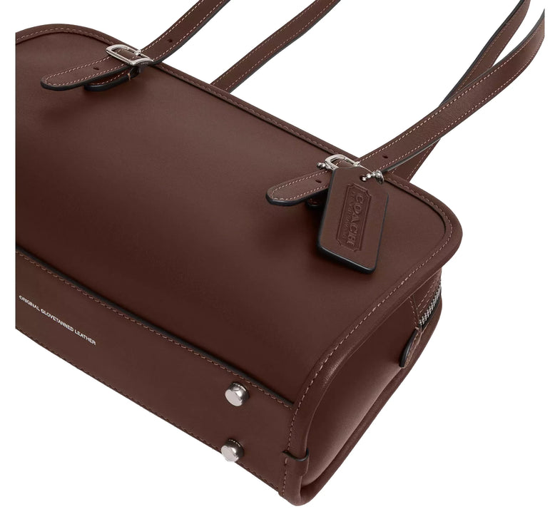 Coach Women's Swing Zip Bag Silver/Maple