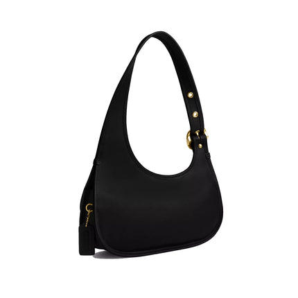 Coach Women's Cashin Carry Crescent Bag Brass/Black