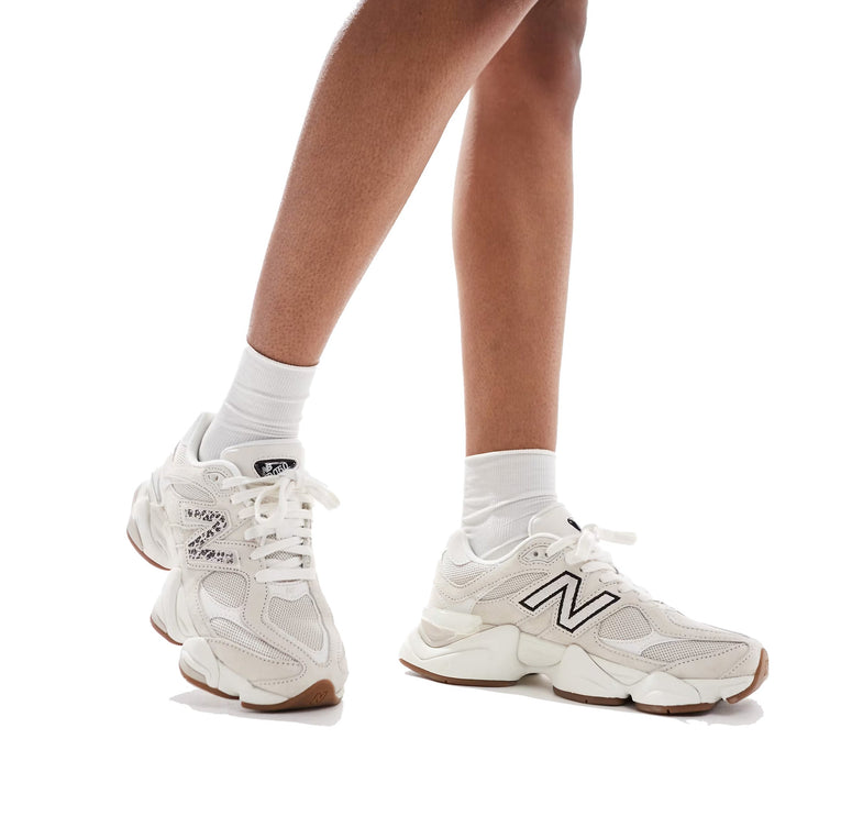 New Balance 9060 Beige with Leopard Print U9060ASP