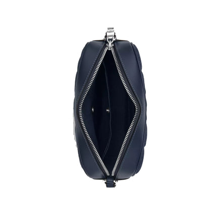 Coach Women's Mini Jamie Camera Bag With Quilting Silver/Denim