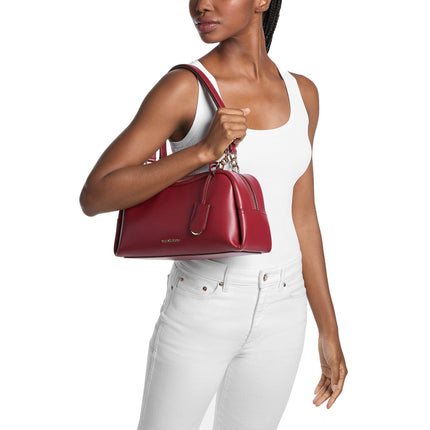 Michael Kors Women's Cecily Medium Shoulder Bag Cherry