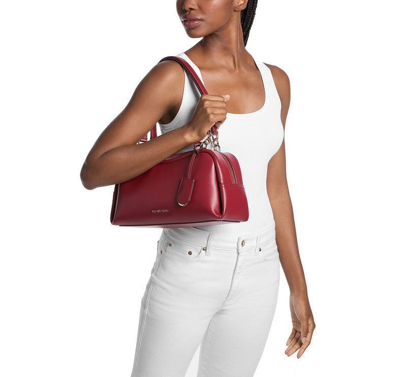 Michael Kors Women's Cecily Medium Shoulder Bag Cherry