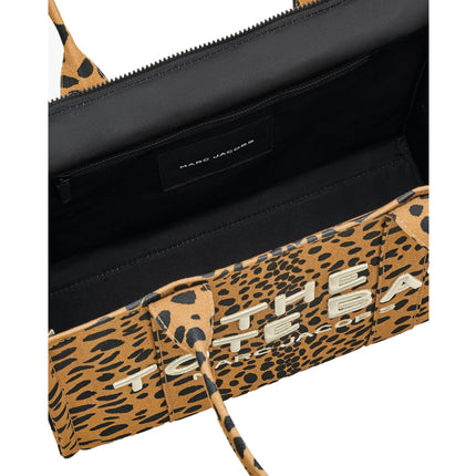 Marc Jacobs Women's The Cheetah Canvas Large Tote Bag Animal Print