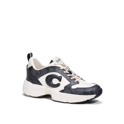 Coach Women's C275 Tech Runner In Signature Canvas Graphite