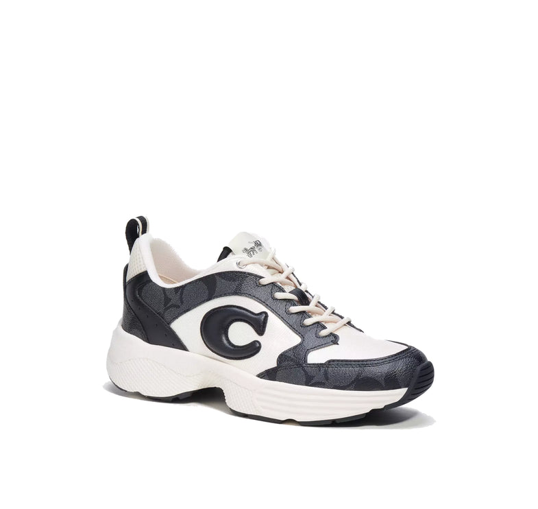 Coach Women's C275 Tech Runner In Signature Canvas Graphite