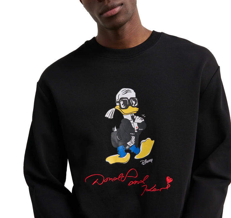 Disney x KARL LAGERFELD Men's Sweatshirt Black