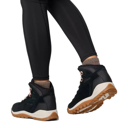 Columbia Women’s Newton Ridge Plus Waterproof Amped Hiking Boot Black/Blush Rose