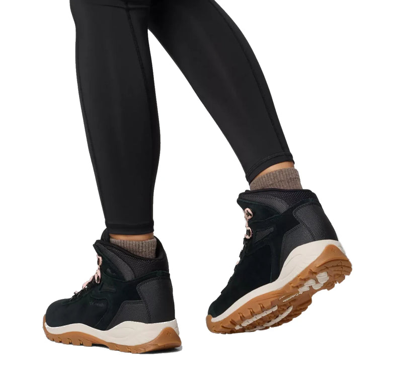 Columbia Women’s Newton Ridge Plus Waterproof Amped Hiking Boot Black/Blush Rose