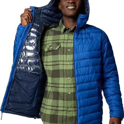 Columbia Men's Slope Edge II Hooded Jacket Mountain Blue